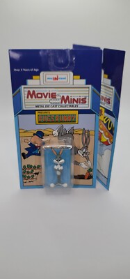 Looney Tunes Movie Minis 1988 (Imaginations) Daffy Duck & Bugs Bunny DieCast NIP