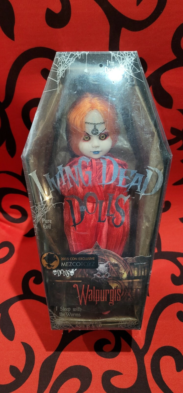 Living Dead Dolls LDD Resurrection WALPURGIS VARIANT Glow In
