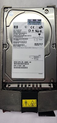 HP Hard Drive HDD BD14685A26 3.5'' 146GB 10K WIDE ULTRA320 SCSI 9V2006-041