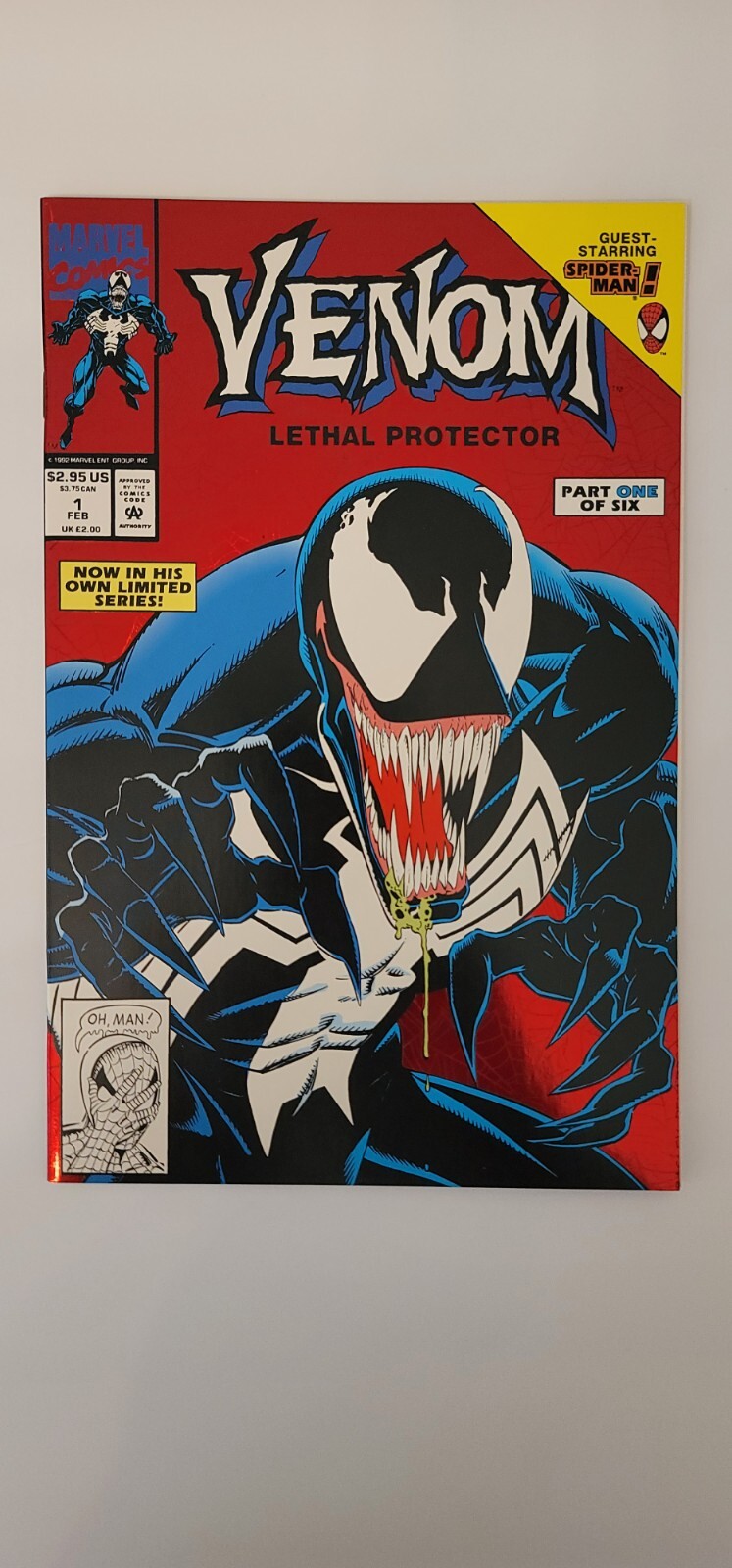 Venom Lethal Protector #1 アメコミ リーフ 71fPkD3b9NL._UF1000,1000_QL80_.jpg