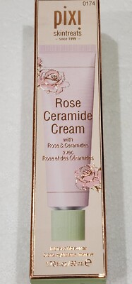 PIXI Skintreats Rose Ceramide Cream Intensive Moisturizer 1.7 oz (50 ml) 
