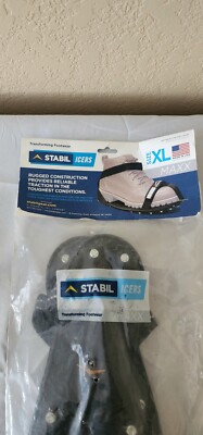 STABIL Icers MAXX Rugged Construction Traction Cleat Size XL Made in USA NEW