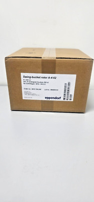New Eppendorf A-4-62 Swing Bucket Rotor with  Buckets