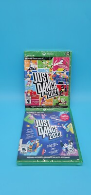 Lot Of 2 Sealed Xbox One Just Dance 2021/2022 Xbox Series X Brand New Sealed 