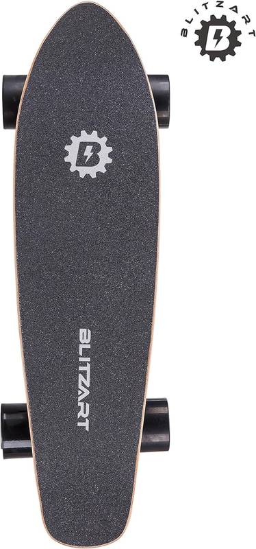 Blitzart Mini Flash 28" Electric Skateboard Electronic Hub-Motor 2.8" Wheel E-Sk