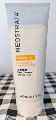 *NEW* Neostrata Enlighten Radiance AHA Cleanser 6.8 fl oz. Facial Cleanser
