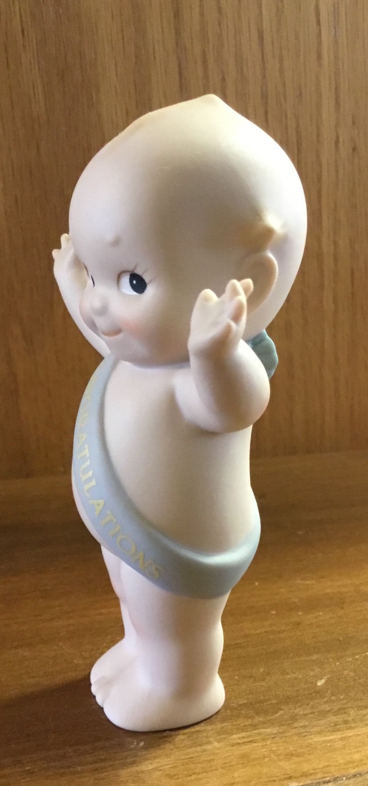 ROSE O'NEILL JESCO KEWPIE “CONGRATULATIONS” FIGURINE 1993 W/BOX PAPER #532487