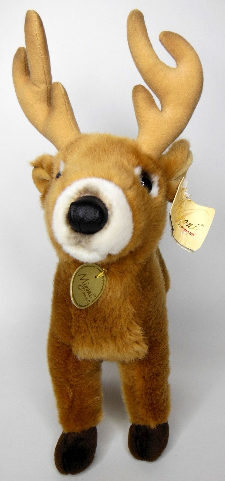 NEW Aurora World Miyoni White Tailed Deer Buck 14 in Plush Hand Stitched