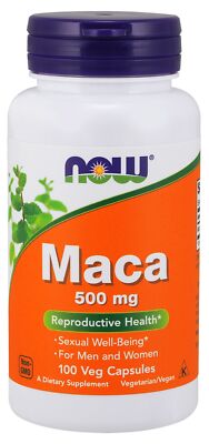Now Foods Мака 500 мг 100 капсул