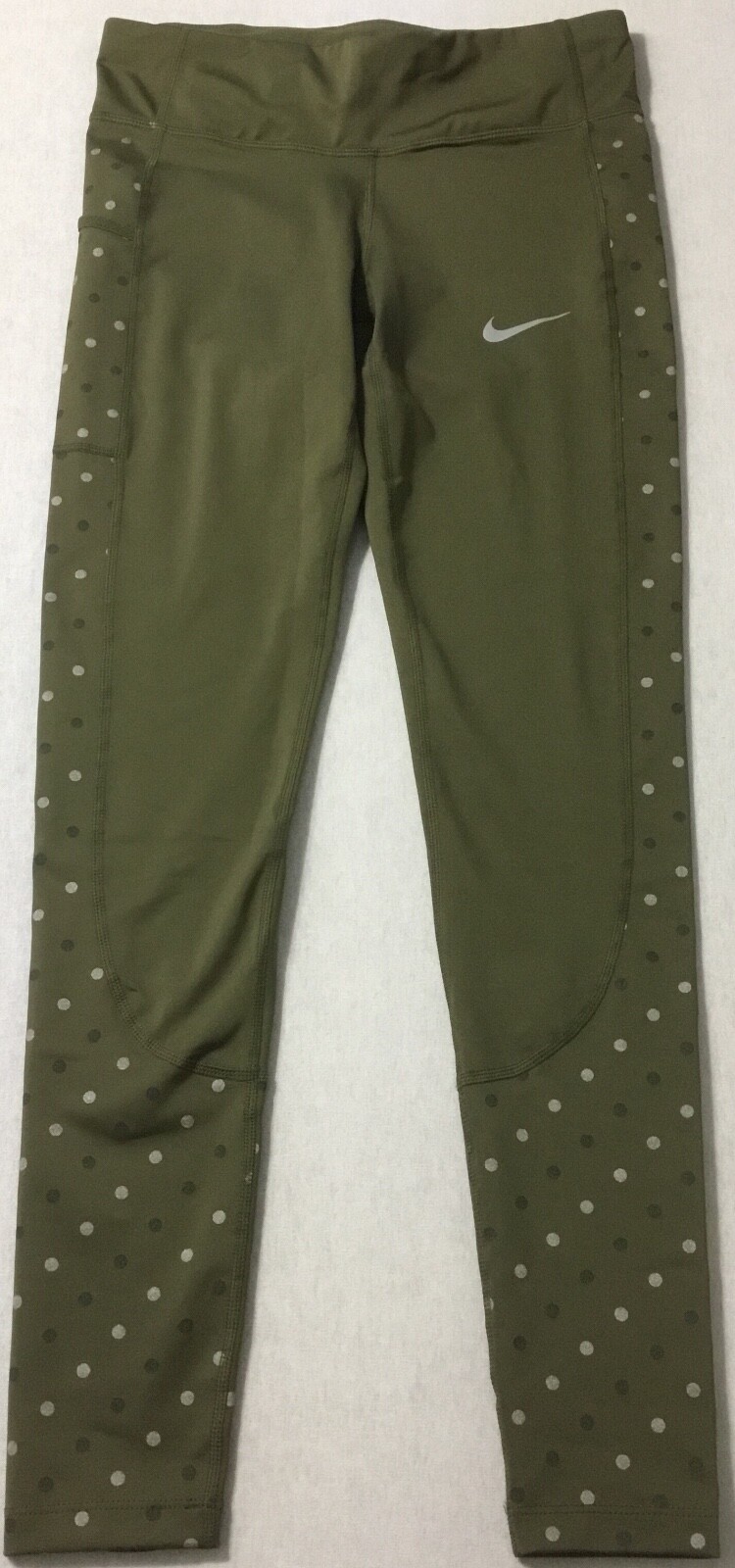 Nike Women's Racer Flash Running Tights CJ5567 Green 395