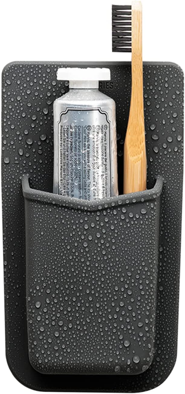the Henry Essentials Holder, Silicone Bathroom & Shower Organizer for Toothbrush