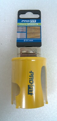 ProFit Multi Purpose Hole Saw 51 mm with integrated adapter 09081051