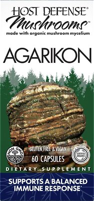Fungi Perfecti/Агарикон для защиты организма от грибков, 60 капсул