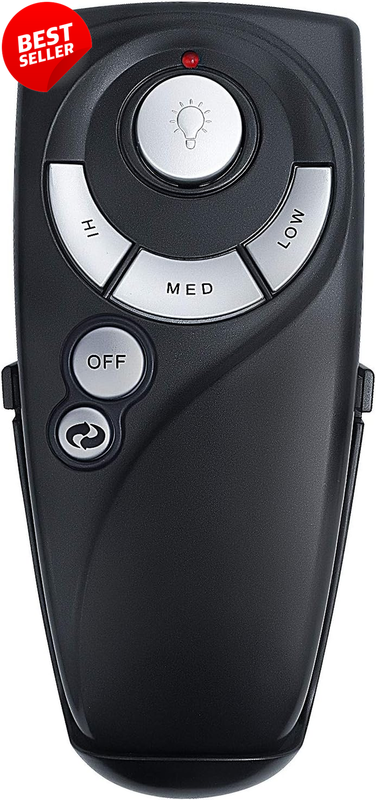 UC7083T Ceiling Fan Remote Replacement Hampton Bay 3 Speed Reverse Button - US