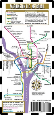 Streetwise Map Washington D.c - Laminated City Center Street Map of Washington D