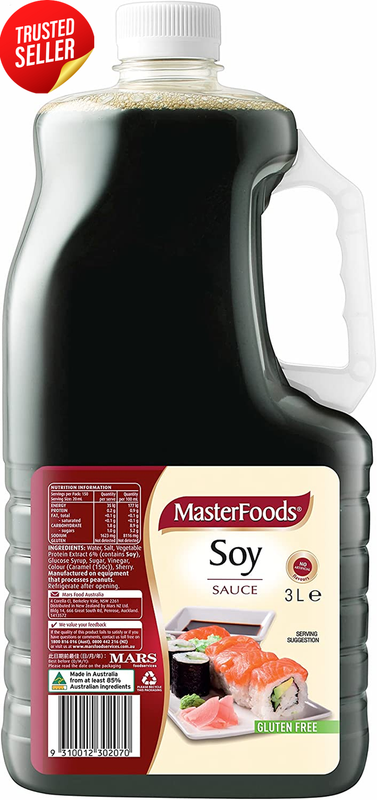 Soy Sauce Gluten Free 3 Litre Bulk Large