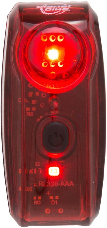 Superflash 65 Bike Tail Light,Red/Black