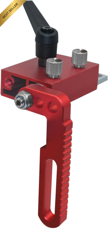 Fence Flip Stop for Woodworking, Aluminum Alloy T Track Limit Stop, T Track Flip