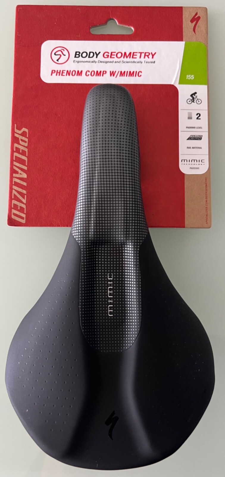 Specialized phenom comp mimic saddle black 155mm | eBay