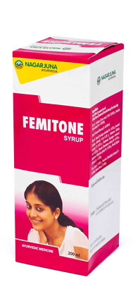 Nagarjuna Herbal Femitone Syrup 200ml Free Shipping