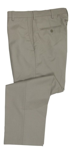 awearness kenneth cole modern fit stretch waistband dress pants Mens Kenneth Cole Reaction Modern Fit Stretch Dress Pants 40x30 Oatmeal main image 0