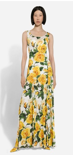 オールインワン・サロペット Dolce & Gabbana Floral Lace Overlay Dress With Scalloped Hem Dolce & Gabbana Floral Lace Overlay Dress With Scalloped Hem
