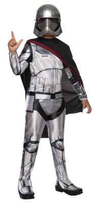 Rubie's Star Wars Captain Phasma Girls Costume The Force Awakens Child SM-MD-LG