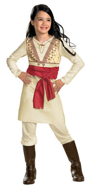 GIRLS DISNEY TAMINA CLASSIC COSTUME DRESS SIZE 4-6 DG11593