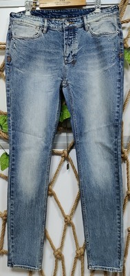 NEW KSUBI CHITCH FURY SKINNY LEG BLUE MEN'S JEANS 8 SIZES 28-40 US FREE SHIPPING
