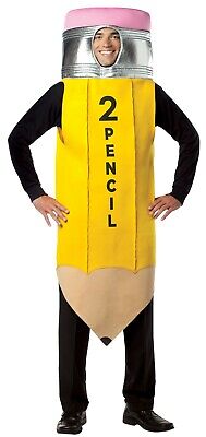 Rasta Imposta #2 Pencil Yellow Tunic Funny Adult Mens Halloween Costume GC6119