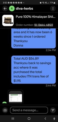 Item photo(s) from verified buyer