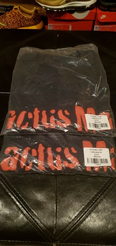 Pre-owned Mcdonald's Travis Scott X Mcdonalds Cactus Mac T-shirt Order Confirmed Limited In Black