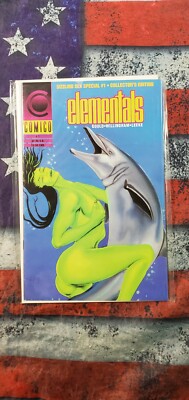 Comico Elementals Comic Book #1 Sizzling Sex Special Collector's Edition   1992