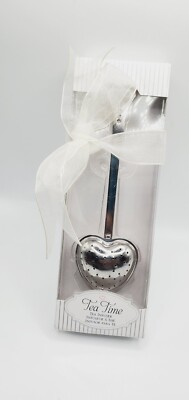 Tea Time Tea Infuser Heart Shaped Designs New 