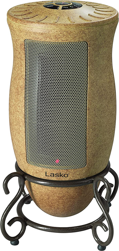 Oscillating Ceramic Designer Series Space Heater for Home with Adjustable Thermo