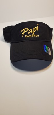 PAPI Demi Sec Authentic Embroidered Sports Visor Premium Head Wear