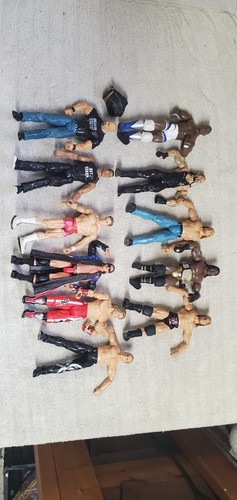 Lot of 11 WWE 7 Inch Wrestling Action Figures | eBay