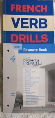Discovering French Nouveau Blanc 2 Unit 9 Resource Book(New)+ French Verb Drills