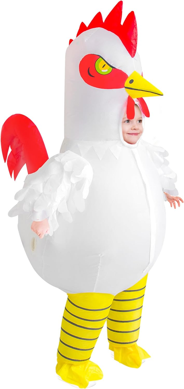 For Kids Chicken Costumes For Boys Girls Halloween Funny B...