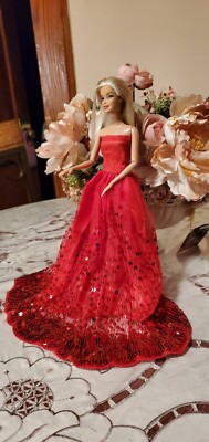 New Doll Party Dress For Barbie Dolls or  11.5 inch dolls