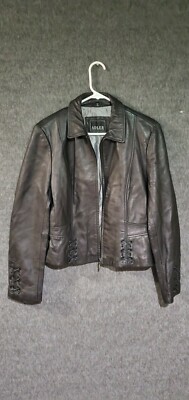Brand New Black Adler Collection Leather Jacket size XL excellent condition