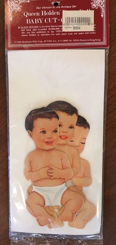 Queen Holden Paper Doll Baby Cutout Sets Dolly Dingle Googlie-Eye Christmas Card