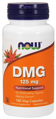 Now Foods DMG 125 мг 100 капсул