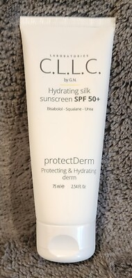 C.L.L.C. Hydrating Silk Sunscreen SPF 50+ 2.54 Fl. Oz New ProtectDerm