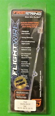 First String Flightwire Bow String Hoyt Vectrix 29-30 Set: 55.75, 38.75, 35.75