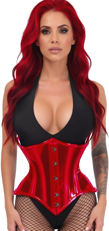 Lavish Clear Curvy Underbust Waist Cincher Corset
