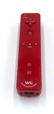 Nintendo Wii Controller Authentic OEM Wii Remote Motion Plus Pick Your Color