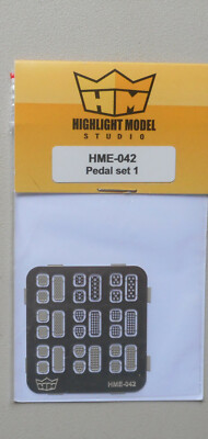 PEDAL DETAIL SET 1 9 Sets 1:24 1:25 HIGHLIGHT MODEL CAR MODEL PART 42