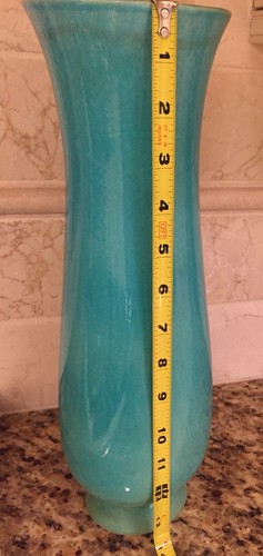 Red Wing USA #1311 Pottery Vase. Multicolored Art Deco Style.