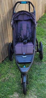 Thule Urban Glide Stroller 3 Wheel Jogging Stroller Collapsible Adjustable Black